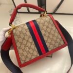 Gucci Queen Margaret Gg Small Top Handle Bag Red 25Cm 476541 9I6St 8540 - Image 3