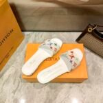 Louis Vuitton Lock It Flat Mule Monogram Multicolor - Image 8