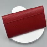 Louis Vuitton Coquelicot Epi Leather Twist Wallet Red 19Cm - Image 8