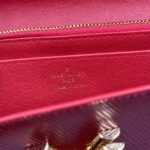 Louis Vuitton Coquelicot Epi Leather Twist Wallet Red 19Cm - Image 7