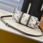Louis Vuitton Keepall Bandoulière 25 Damoflage Canvas Khaki 25Cm N00105 - Image 5
