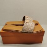 Louis Vuitton Lily Flat Mule Natural 1Ahlwf - Image 3