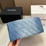 Chanel 25 Small Handbag Washed Denim Blue 26Cm As5293 B20603 U0475 - Image 7