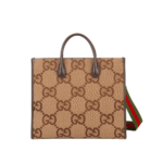 Gucci Tote Bag With Jumbo Gg Camel 31Cm 678839 Ukmdg 2570