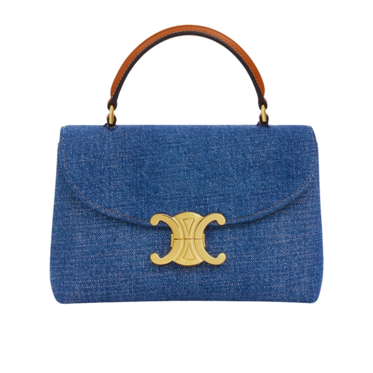 123-12 Celine Nino Teen Denim Bag Blue 20Cm - Image 1