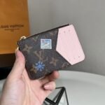 Louis Vuitton Romy Card Holder Monogram Snowy Pearl 12Cm M15333 - Image 5