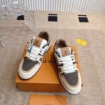 Louis Vuitton Lv Trainer Outdoor Sneaker Brown 1Ahtfn - Image 4