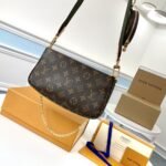 Louis Vuitton Multi Pochette Accessoires Khaki 24cm M44813 - Image 3
