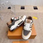 Louis Vuitton Lv Trainer Outdoor Sneaker Brown 1Ahtfn - Image 6