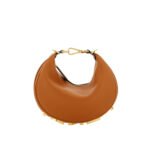 Fendi Fendigraphy Mini Leather Mini Bag Brown 20Cm 8BS081A5DYF1MQI