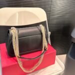 Gucci Blondie Small Shoulder Bag Black Leather 26Cm 815715 Aaeex 1000 - Image 6