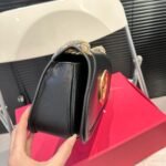 Gucci Blondie Small Shoulder Bag Black Leather 26Cm 815715 Aaeex 1000 - Image 4