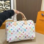 Louis Vuitton TM Speedy Soft 30 Multicolor White 30Cm M27789 - Image 6
