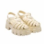 Prada Rubber Monolith Sandals Quartz 1X853M 3Lkk F0482 F Dd55