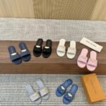 Louis Vuitton Lily Flat Mule Gray 1Agxaa - Image 2