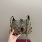Gucci Jackie Notte Mini Bag Beige And Dark Brown 19Cm 782889 Fad1Z 2541 - Image 3