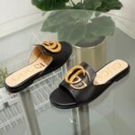 Summer Set: Gucci Marmont Small Matelasse Shoulder Bag Black And Princetown Gg Slippers Leather Black - Image 8
