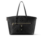 Louis Vuitton Travel Bag Monogram Empreinte Giant Black 34Cm M46357