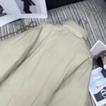 Miumiu High Neck Reversible Puffer Jacket Beige - Image 8