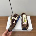 Loewe Ballet Runner 2.0 in nylon Brown Yellow And Blue LBR2282X11 - Image 6