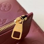 Louis Vuitton Neverfull Mm Monogram Empreint Wine Red 31Cm M25855 - Image 8