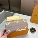 Louis Vuitton Onthego BB Bicolor Monogram Empreinte Dove Gray And Cream 18Cm M47054 - Image 5