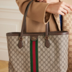 Gucci Ophidia Medium Tote Beige And Dark Brown 36Cm 631685 96IWB 8745 - Image 5