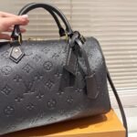 Louis Vuitton Speedy Soft Bag Monogram Black 30Cm - Image 5