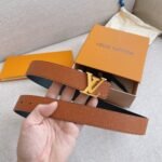 Louis Vuitton Lv Initials Reversible Belt Brown 40Mm - Image 5