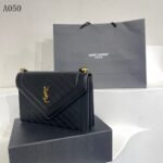 Saint Laurent Gaby Satchel In Quilted Black Gold 26Cm 6688631El071000 - Image 8