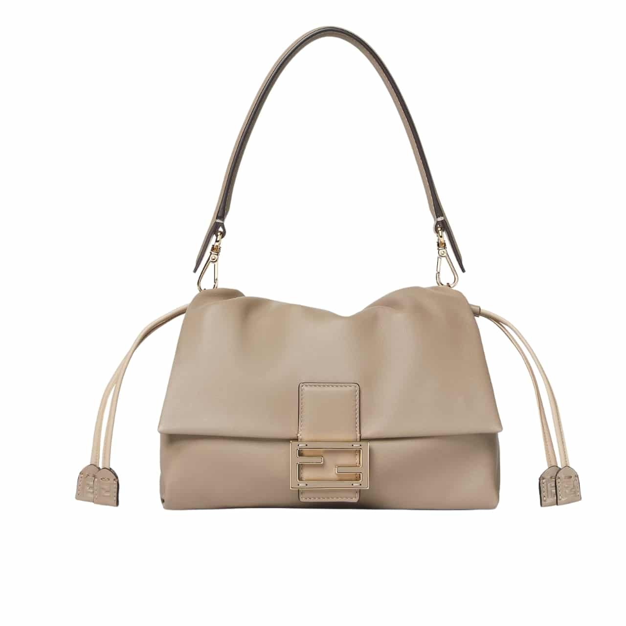 201-5 Fendi Mamma Baguette Medium Dove Grey 26Cm 8Br833Aq0Df0E65 - Image 1