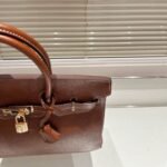 Hermes Birkin 35 Barenia Faubourg Fauve Gold Hardware Brown 35Cm - Image 9