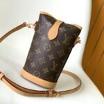 Louis Vuitton Fold Me Pouch Monogram Canvas Brown 14Cm M80874 - Image 4