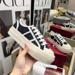 Gucci Women Chunky Sneaker Black 816879 Fabzz 1062 - Image 4