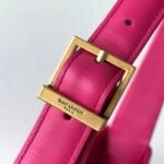 Saint Laurent Le 5 À 7 Hobo Bag In Smooth Leather Pink 25Cm 6572282R20W5623 - Image 7