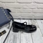 Prada Women’S Logo Patch Heeled Pumps Black 1I768Mf045069 - Image 8
