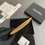 Chanel Cc Logo Quilted Classic Card Holder Gold Ap0213 B07575 Ng057 - Image 4