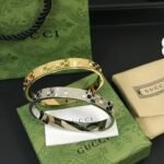 Gucci Cuff Bracelet Gold 8Mm - Image 5