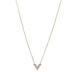 Louis Vuitton Crystal Essential V Necklace M68033