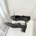 Chanel Mary Janes Black G46323 B19726 94305 - Image 3