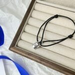 Louis Vuitton Silver Lockit Bracelet Black Q05942 - Image 2