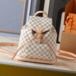 Louis Vuitton Montsouris PM Damier Azur 30Cm N00120 - Image 2