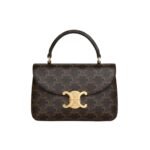 Celine Teen Nino Bag In Triomphe Canvas 20Cm 118112Frh 04Lu