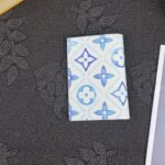 Louis Vuitton Lv By The Pool Passport Cover Wallet Blue 14Cm - Image 3