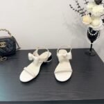 Chanel Sandals White G46193 B18985 Naccu - Image 3