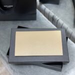 Saint Laurent Uptown Pouch In Grain De Poudre Leather Dark Beige 27Cm 5657391Gf0J2721 - Image 9