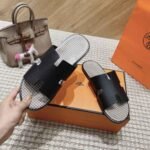 Hermes Izmir Sandal Noir H241869Zh02405 - Image 4