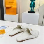 Louis Vuitton Mare Open Back Loafer White - Image 5