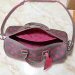Louis Vuitton Keepall Bandoulière 35 Gray And Pink 34Cm M15023 - Image 6