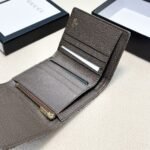 Gucci Ophidia Short Wallet Canvas Grey 11Cm - Image 10